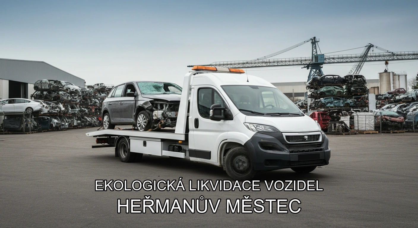 Ekologická likvidace vozidel Heřmanův Městec