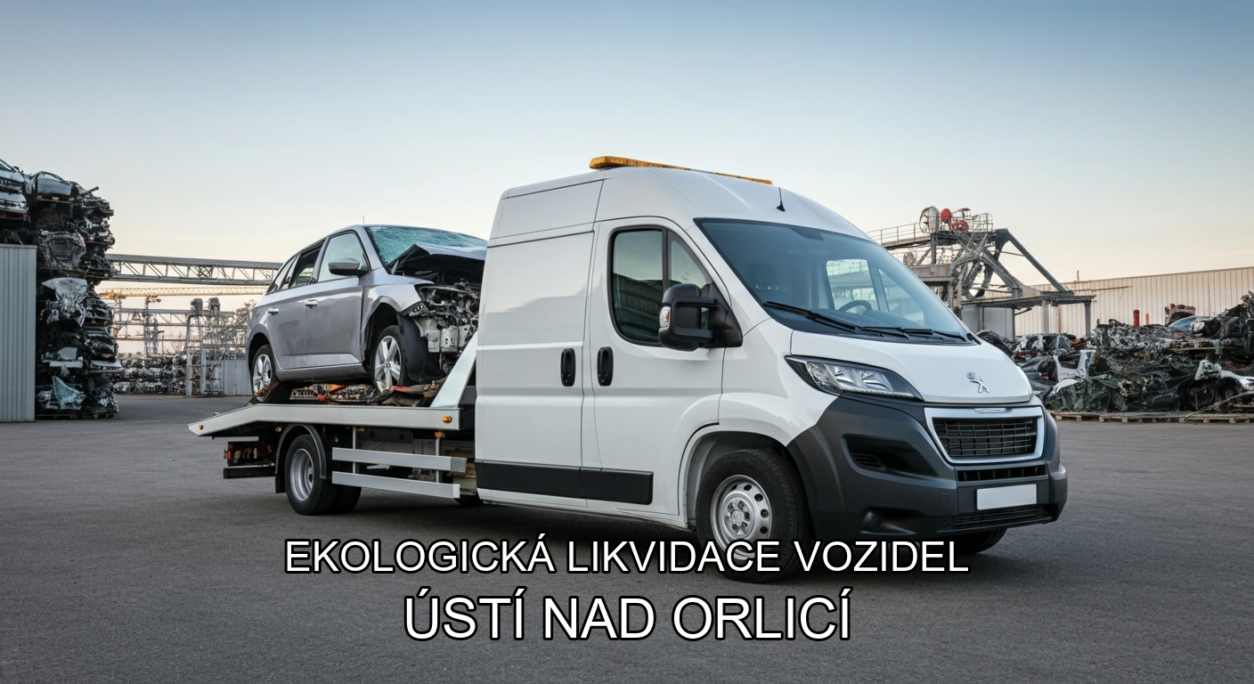 Ekologická likvidace vozidel Ústí nad Orlicí
